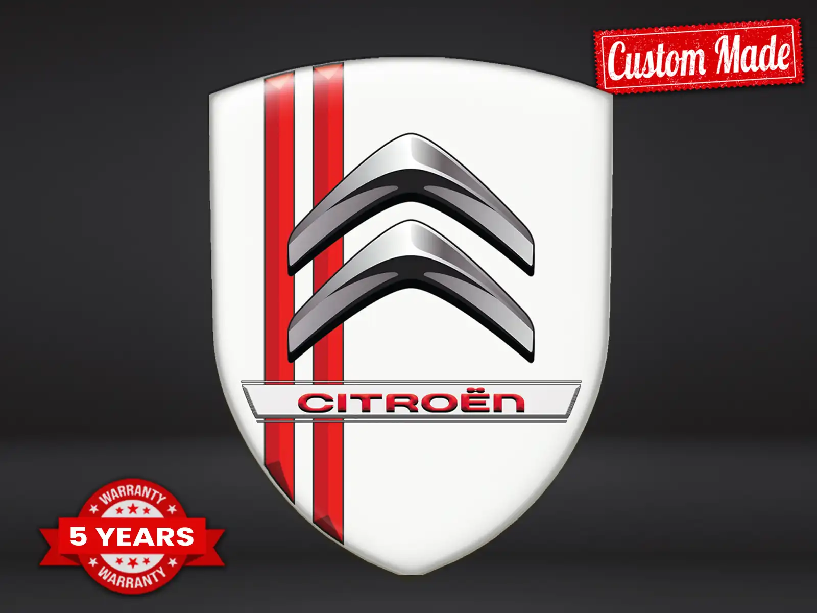 Citroen Etiqueta Impermeable Deporte Personalizable Estilo Minimal